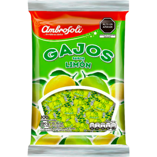 Caramelos de Limón Ambrosoli (100 unidades)