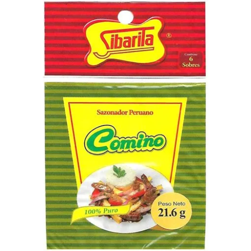 comino SIBARITA Sobre 21.6g 6un